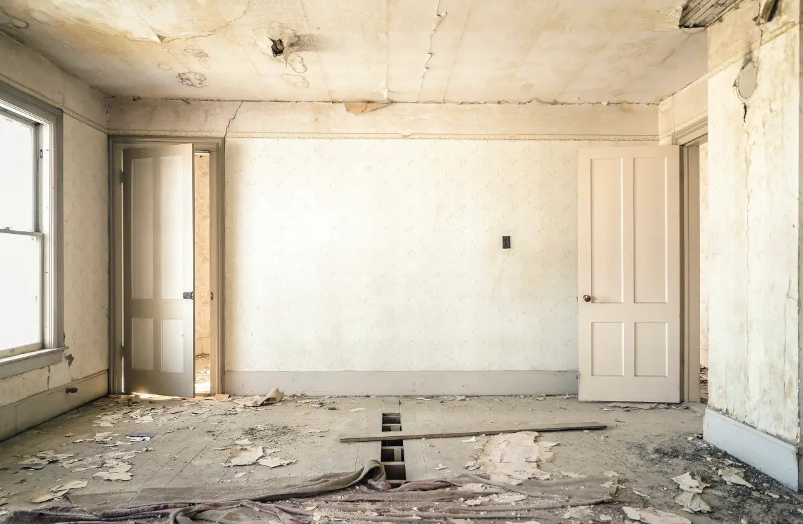 Waste disposal crew managing a cleanout project in Mercer Island